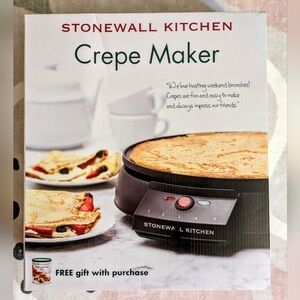 Stonewall Kitchen NWT Crepe Maker and Mix